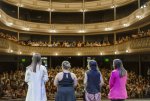 Egresados fueron homenajeados en el cierre de los festejos por los 50 años de la sede Paysandú