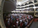 Egresados fueron homenajeados en el cierre de los festejos por los 50 años de la sede Paysandú