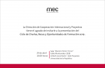 Invitación Becas Paysandú