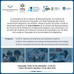 Invitación Acto Solemne Semana Educación Superior
