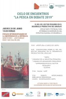 Pesca Debate 2019 mayo