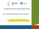 cambio de trayectos