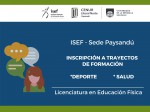 inscripcion a trayectos de formación isef