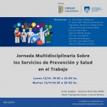 Jornada Multidisciplinaria sobre los Servicios de Prevención y Salud en el Trabajo.
