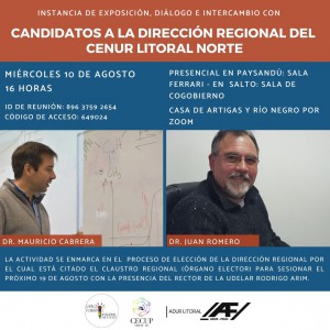 Dialogos directores cenur