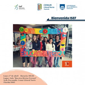 Isef Bienvenida