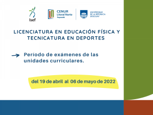 Isef exámenes 2022