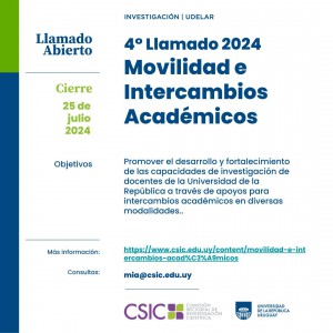 MIA 4to llamado JULIO