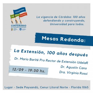 Primera Mesa para redes