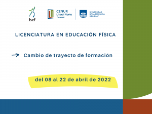 cambio de trayectos