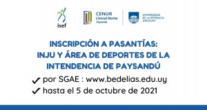 inscripción a pasantía isef