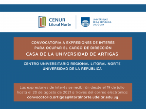 llamado casa artigas
