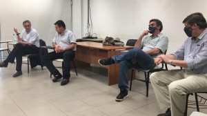 rector colina decanos en reunion