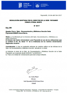 resolución